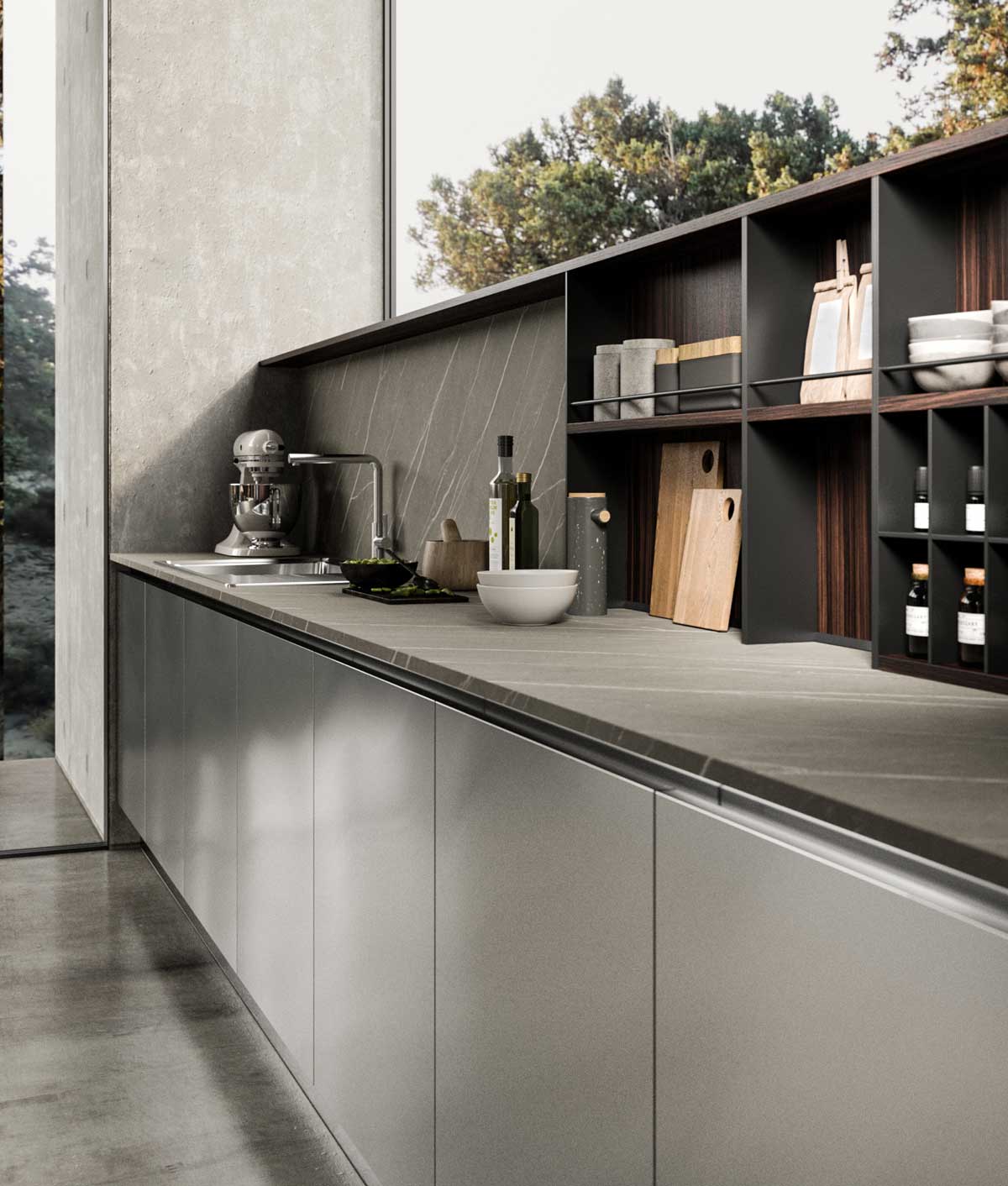 Cucina Aciarium, ambientazione 7