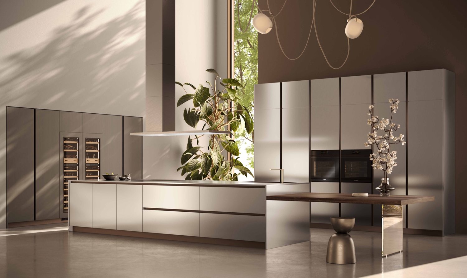 Cucina Aciarium: Riflessi di pura avanguardia