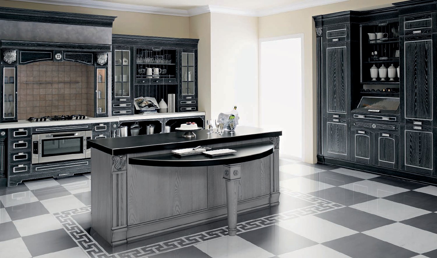 Cucina Imperial, ambientazione 2