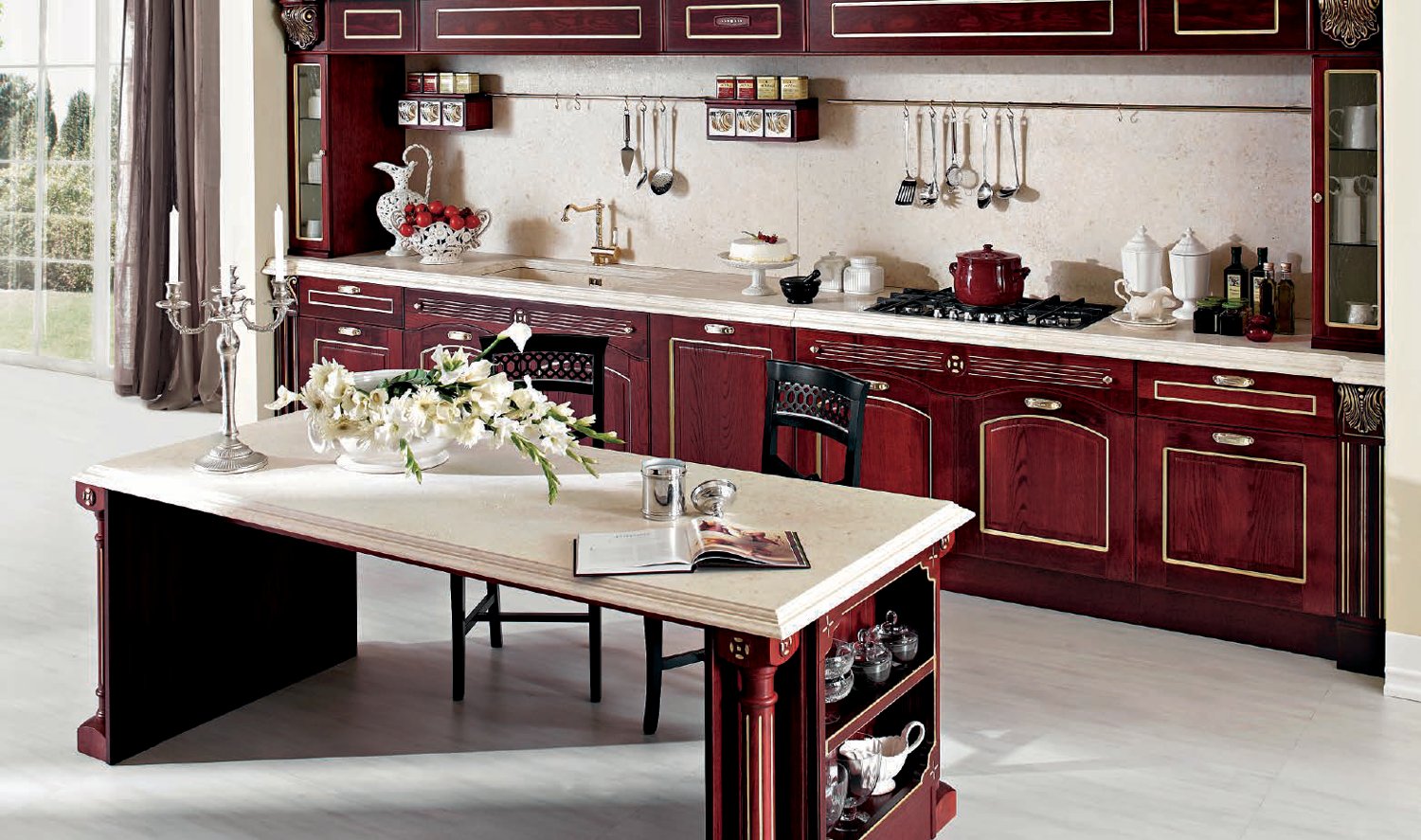 Cucina Imperial, ambientazione 3