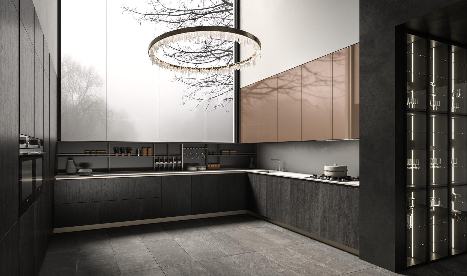 Cucina Lab ARAN Cucine, collezione Atelier