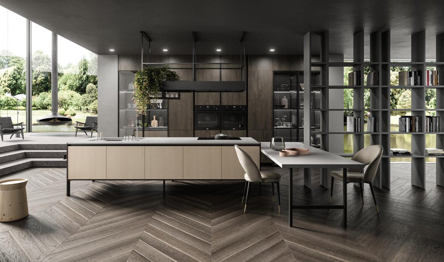 Cucina Lab: Materia e carattere
