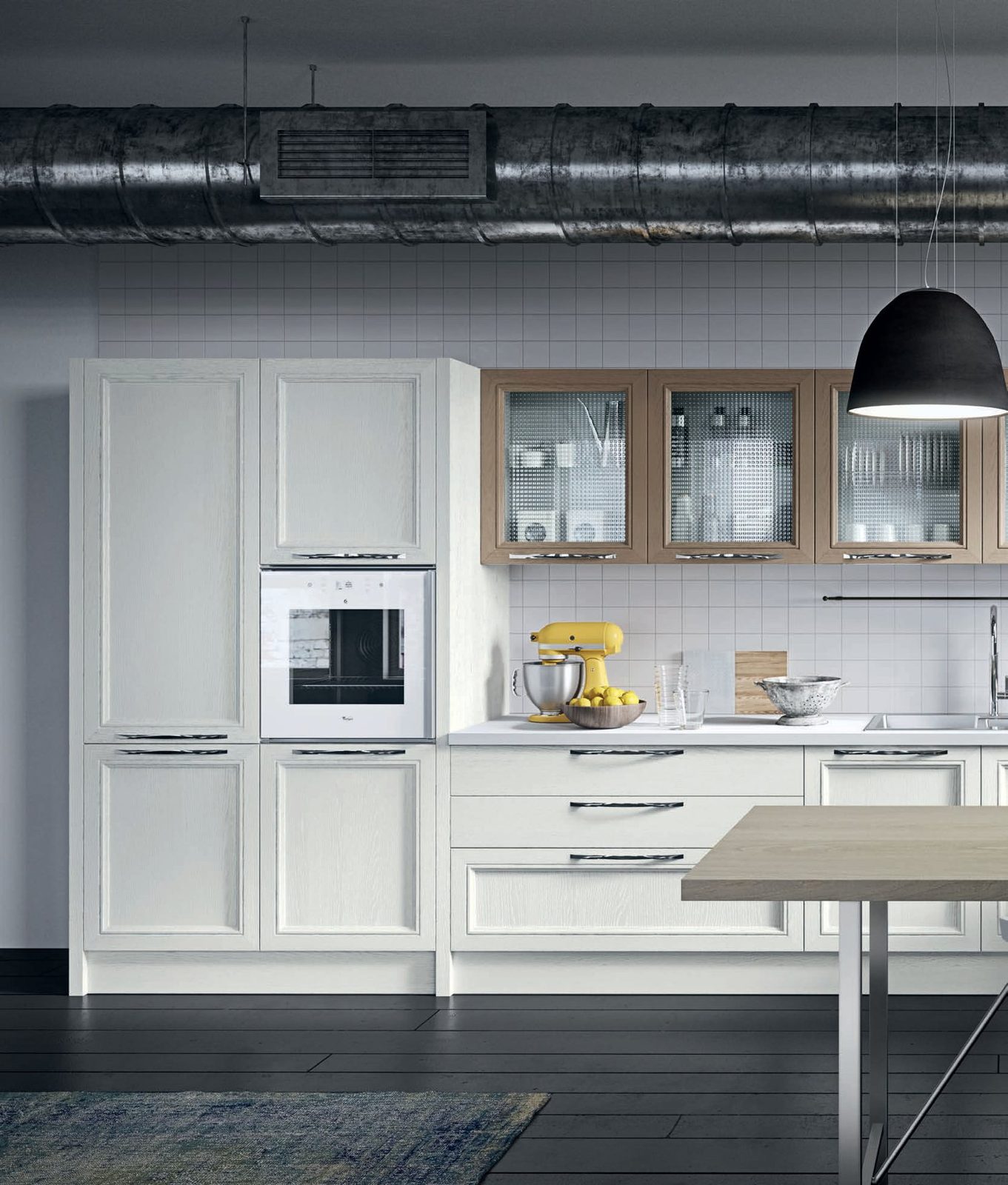 Cucina Magistra, ambientazione 1