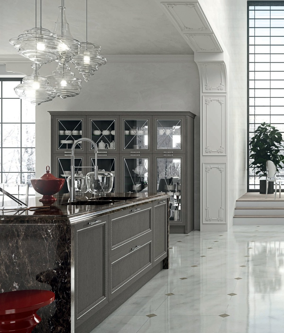 Cucina Magistra: Luce sulle superfici