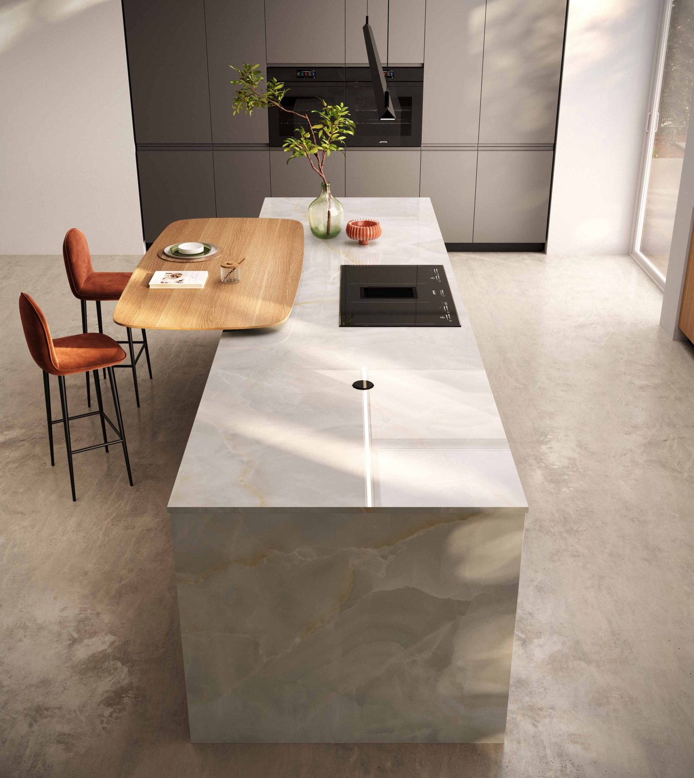 Cucina Masca, ambientazione 1