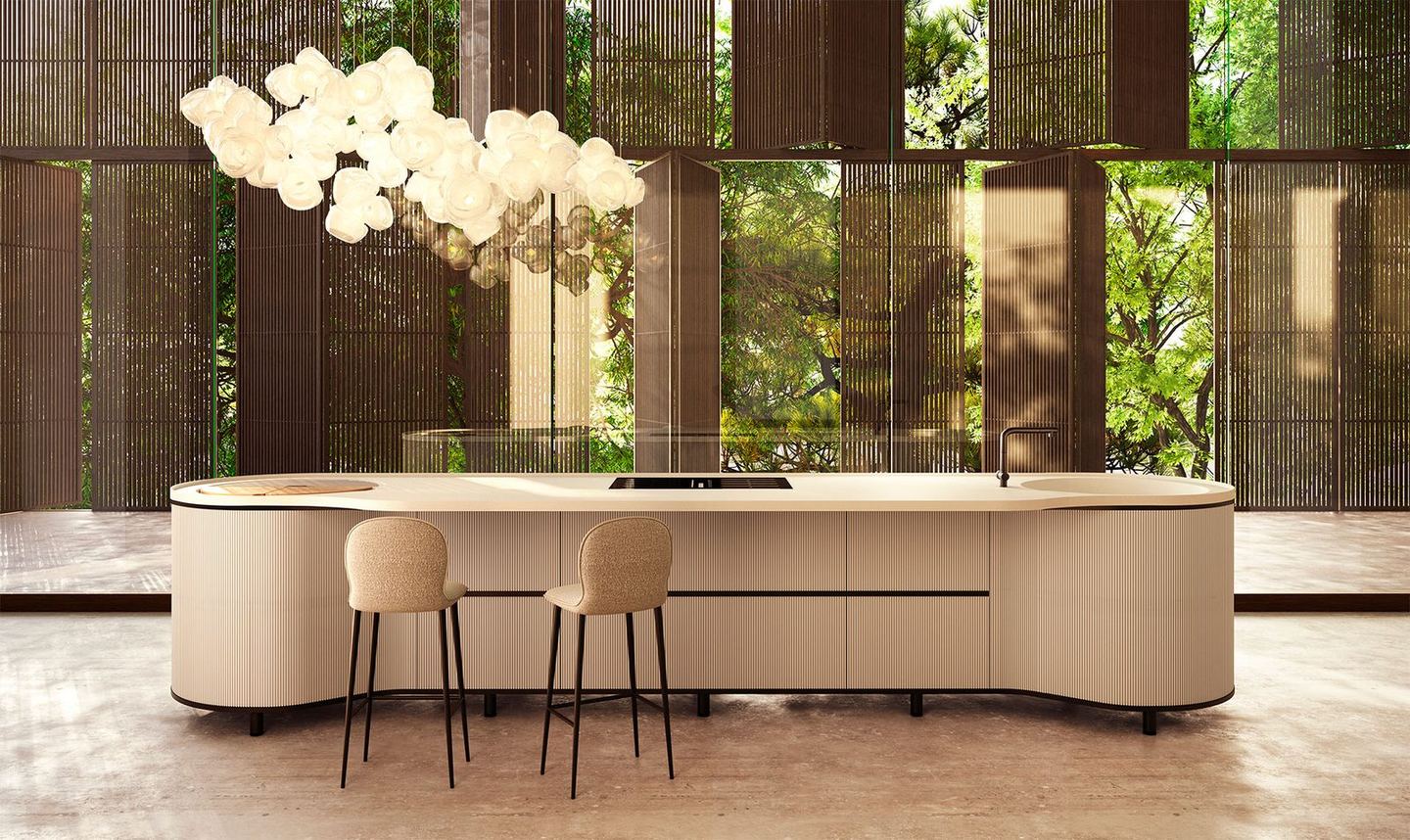 Cucina Musica ARAN Cucine, collezione Atelier