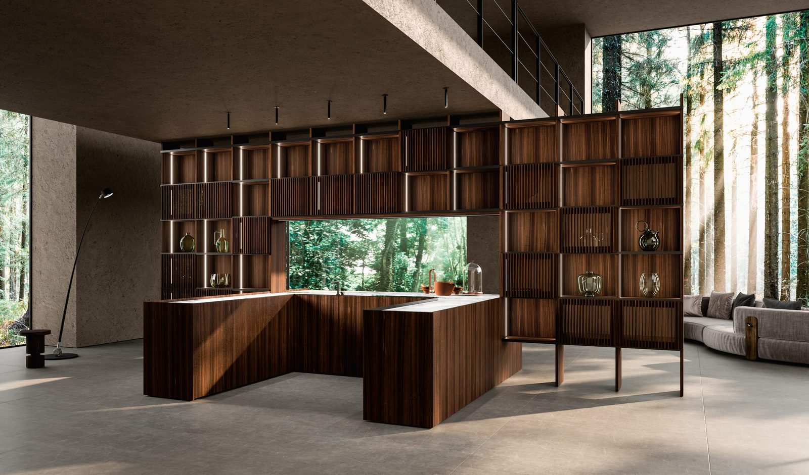 Cucina Natura, ambientazione 1