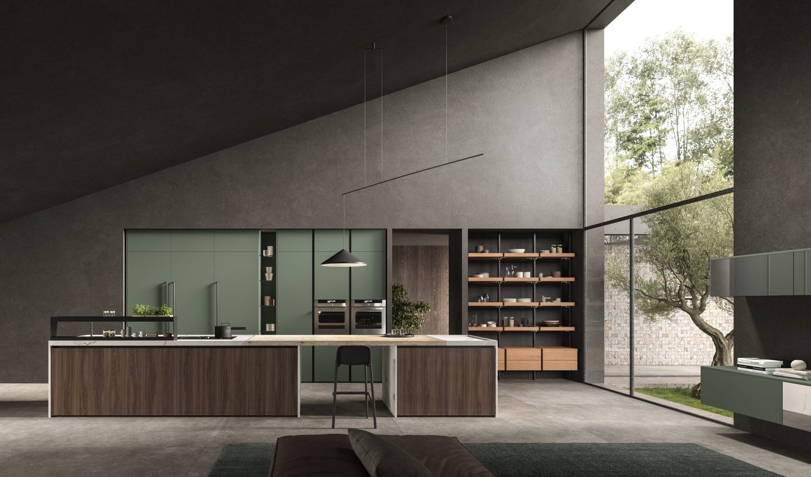 Cucina Rigoletto ARAN Cucine, collezione Atelier