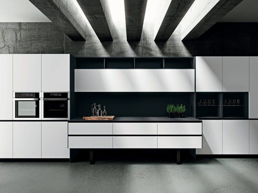 Il palco, dettaglio della cucina Sipario