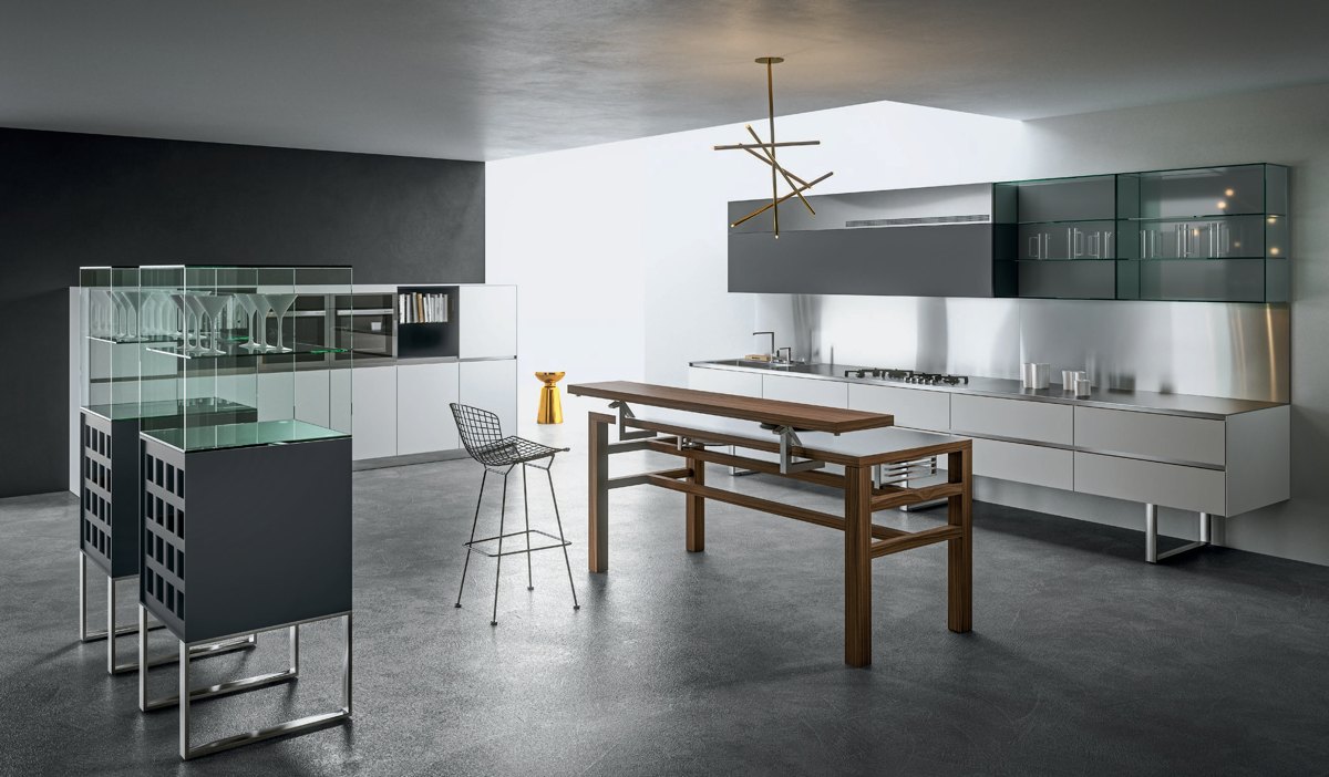 Cucina Sipario: Apertura allo spazio