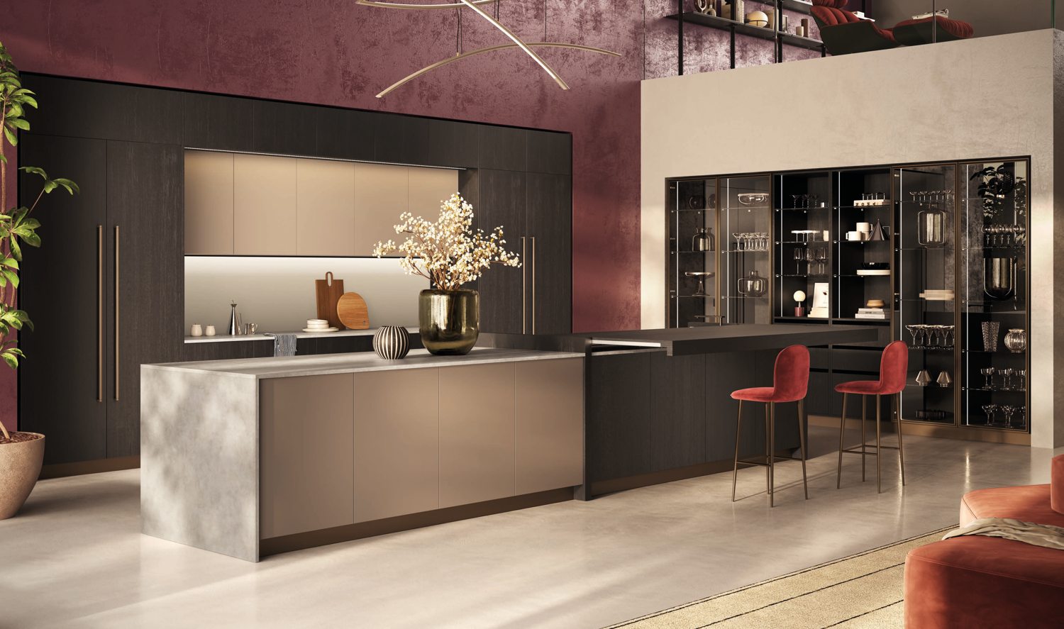 Cucina Volare, ambientazione 1